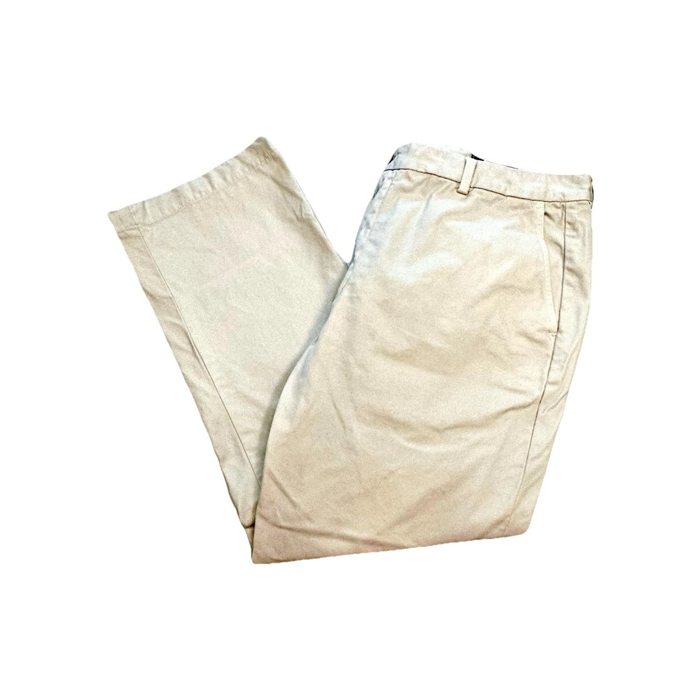 Vineyard‎ Vines Mens 38x30 Slim Fit Breaker Pant Khaki Tan Cotton Chino 1W010214